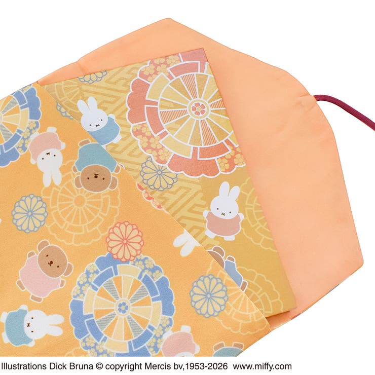 ミッフィー 御朱印帳ポーチ（ふくさ型） 源氏車 | KIT-HIT-SURU | 詳細画像5 