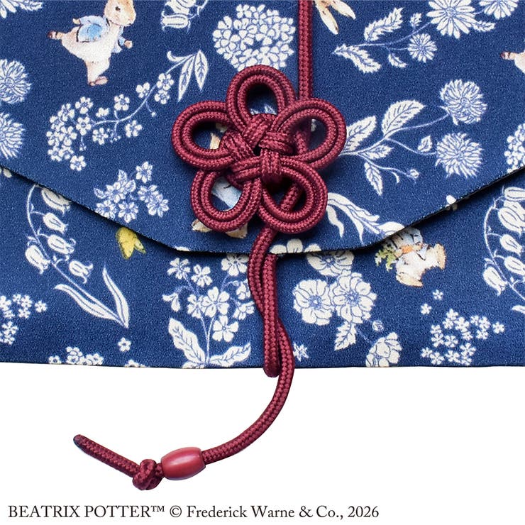 ピーターラビット 御朱印帳ポーチ（ふくさ型） Simple Flower | KIT-HIT-SURU | 詳細画像4 