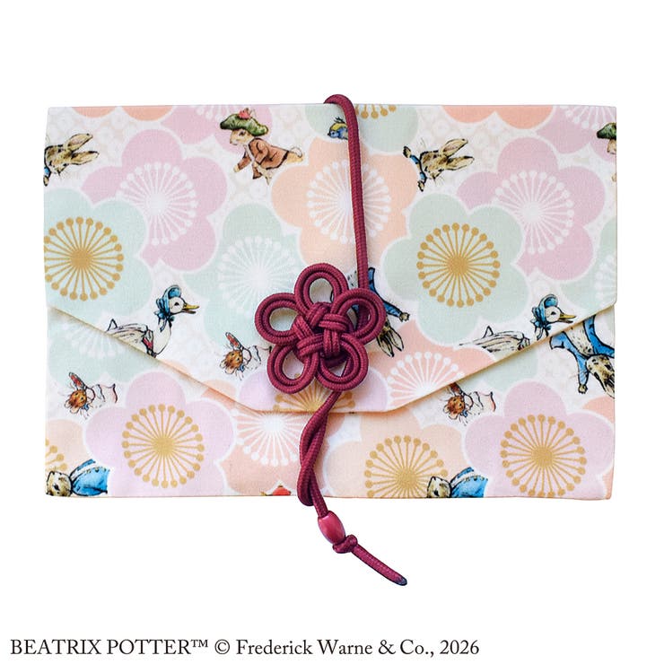 ピーターラビット 御朱印帳ポーチ（ふくさ型） Plum Flowers | KIT-HIT-SURU | 詳細画像1 