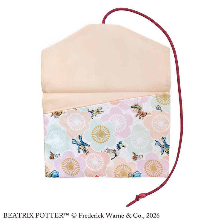 ピーターラビット 御朱印帳ポーチ（ふくさ型） Plum Flowers | KIT-HIT-SURU | 詳細画像3 