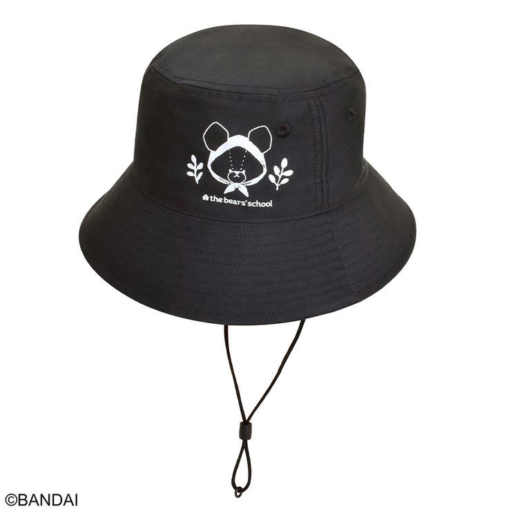 くまのがっこう バケットハット 日除け付き(ウォッシャブル) | KIT-HIT-SURU | 詳細画像2 