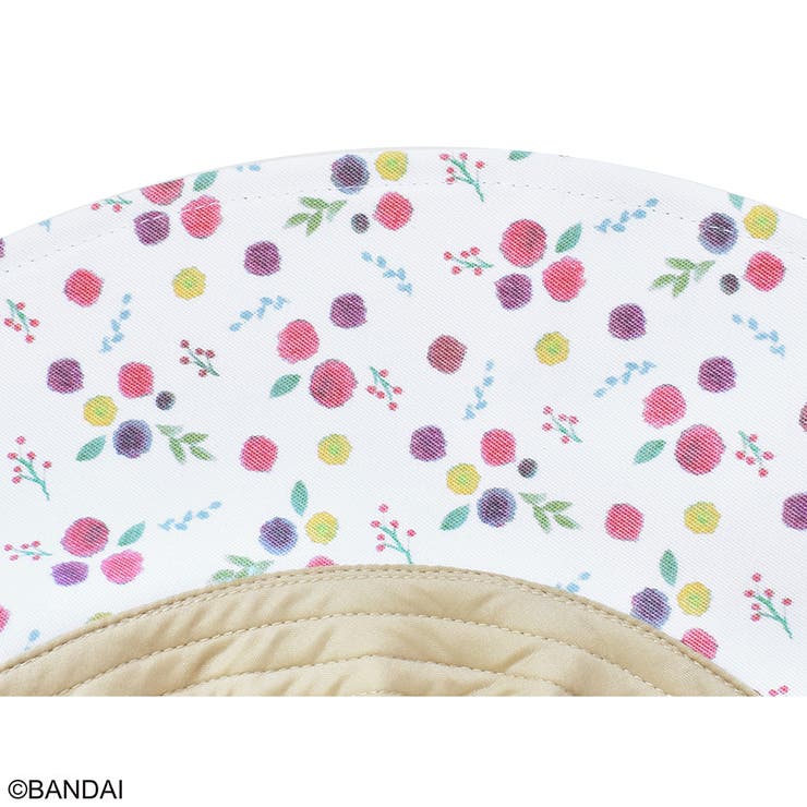 くまのがっこう つば広帽子 日除け付き(ウォッシャブル) | KIT-HIT-SURU | 詳細画像5 