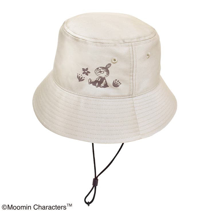 ムーミン バケットハット 日除け付き(ウォッシャブル) サンドベージュ | KIT-HIT-SURU | 詳細画像2 