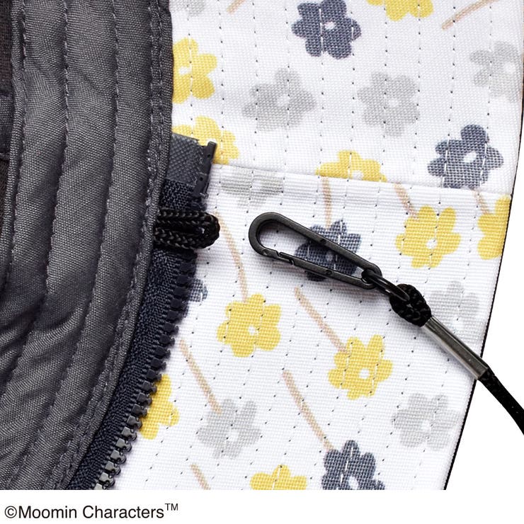 ムーミン バケットハット 日除け付き(ウォッシャブル) チャコールグレー | KIT-HIT-SURU | 詳細画像6 