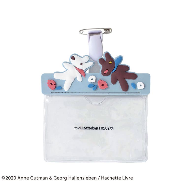 2個セット リサとガスパールネームホルダーグレー | KIT-HIT-SURU | 詳細画像2 