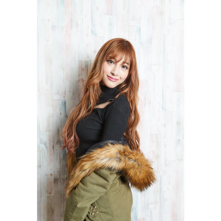 売れ筋商品|||コート ストリートウェア オーバーサイズ ボタン カジュアル フード付き おしゃれ かわいい セクシー 大人 ハードスタッズ綺麗めモッズコート セクシー ギャル[品番