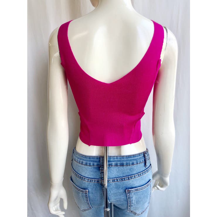 サイドカットZIPキャミソールトップス セクシー ギャル | STRIP CABARET  | 詳細画像21 