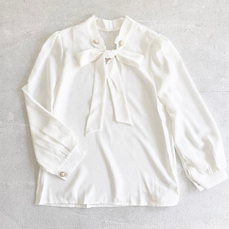 ボウタイシャツ ボウタイブラウス シフォンシャツ | STRIP CABARET  | 詳細画像4 