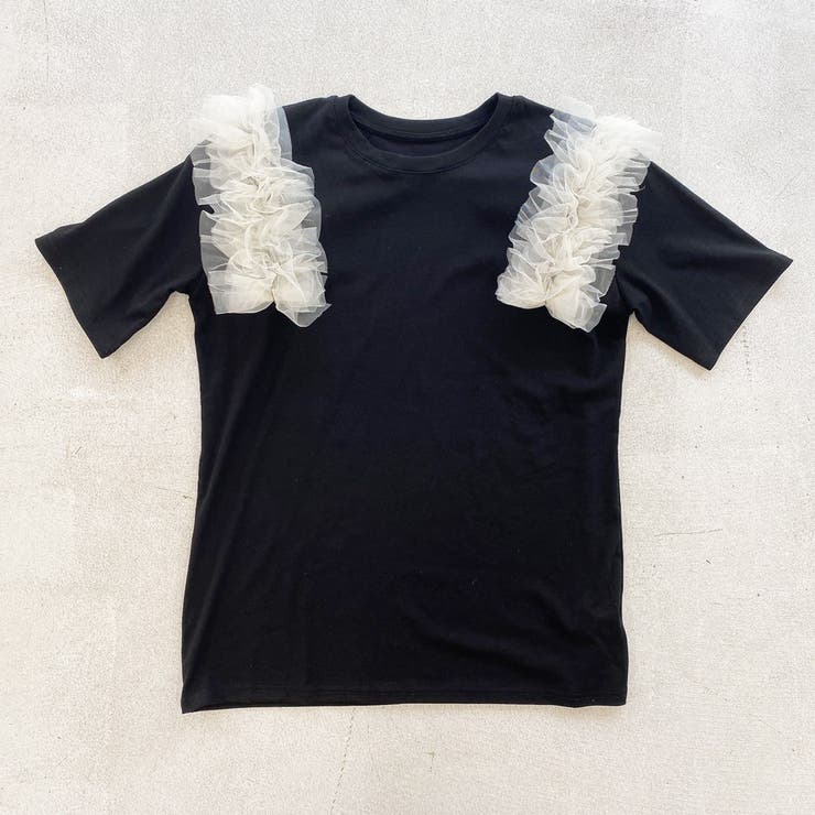 肩チュールトップス トップス Tシャツ | STRIP CABARET  | 詳細画像12 