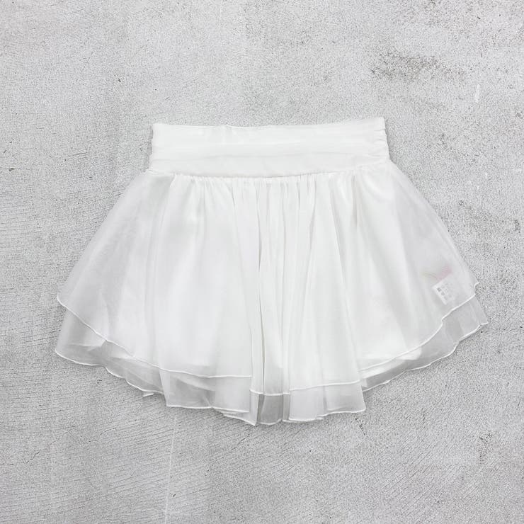ホワイト | フレアミニスカート ミニスカート ティアードスカート | STRIP CABARET 