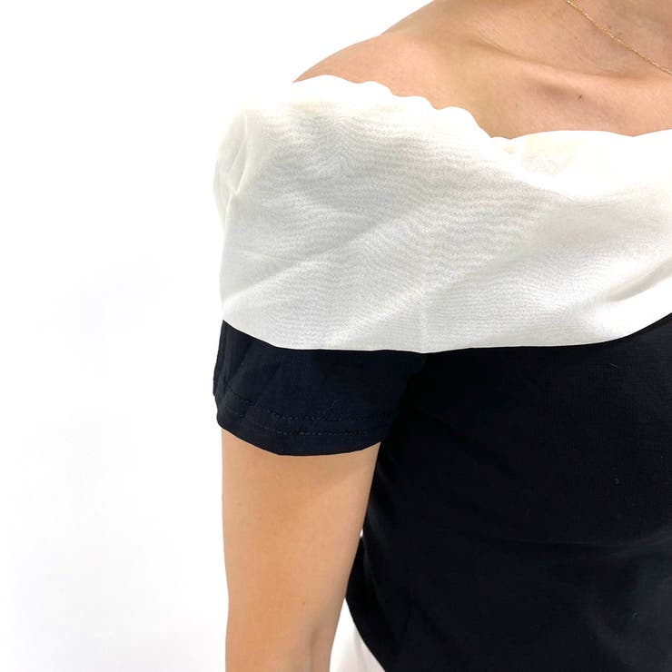 オフショルトップス リボントップス オフショル | STRIP CABARET  | 詳細画像9 