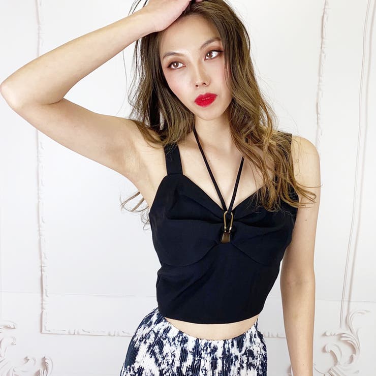 ブラック | 【2021新作】キャミソール タンクトップ トップス | STRIP CABARET 