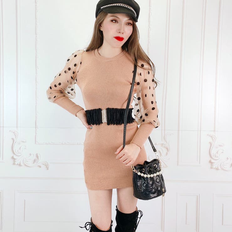 ワンピース シースルー ドット柄 品番 Spcw Strip Cabaret ストリップキャバレー のレディースファッション通販 Shoplist ショップリスト