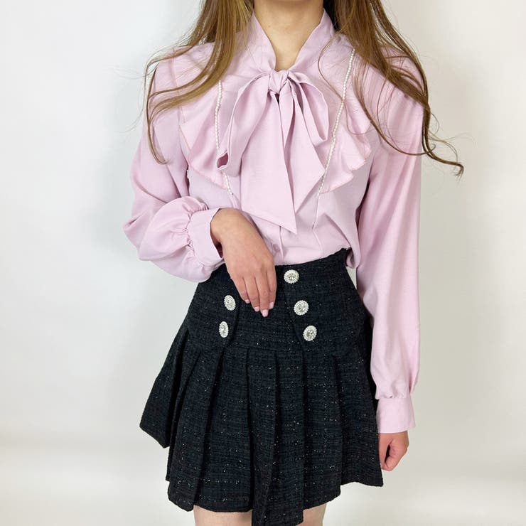 【2022新作】スカート ツイード プリーツ | STRIP CABARET  | 詳細画像6 