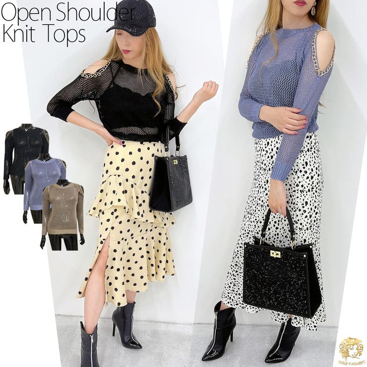 【2022新作】ニット ニットトップス 夏 | STRIP CABARET  | 詳細画像1 