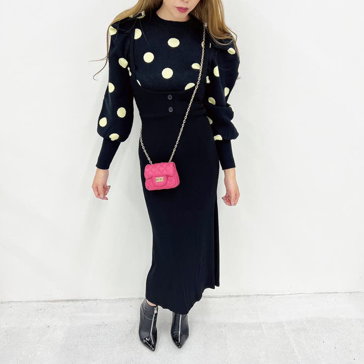 ブラック | ジャンバースカート ジャンスカ ロングスカート | STRIP CABARET 