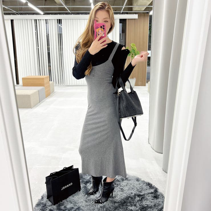 ジャンバースカート ジャンスカ ロングスカート | STRIP CABARET  | 詳細画像7 