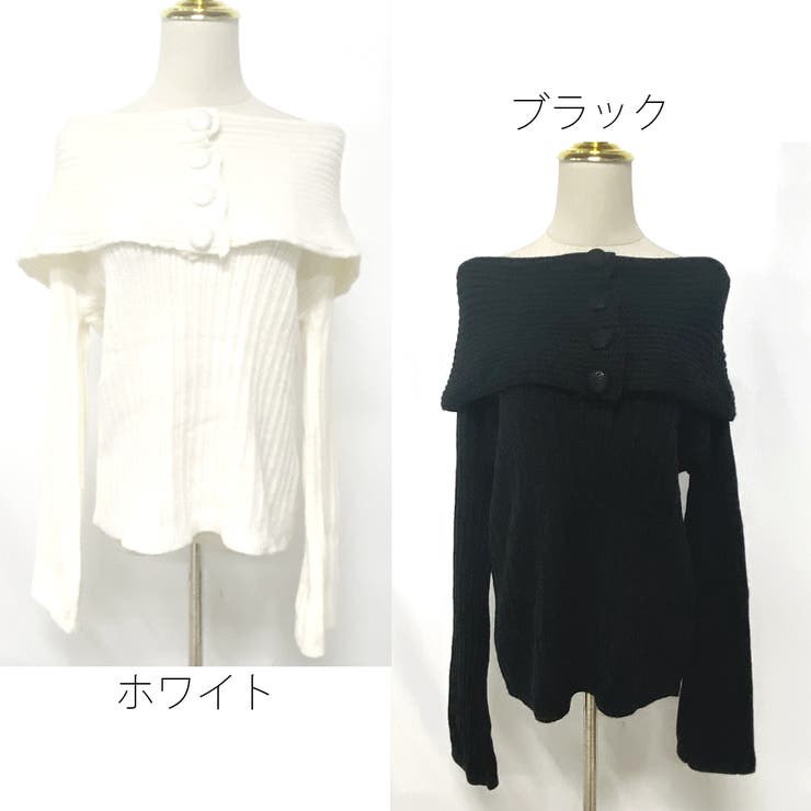 オフショルトップス ニットトップス トップス