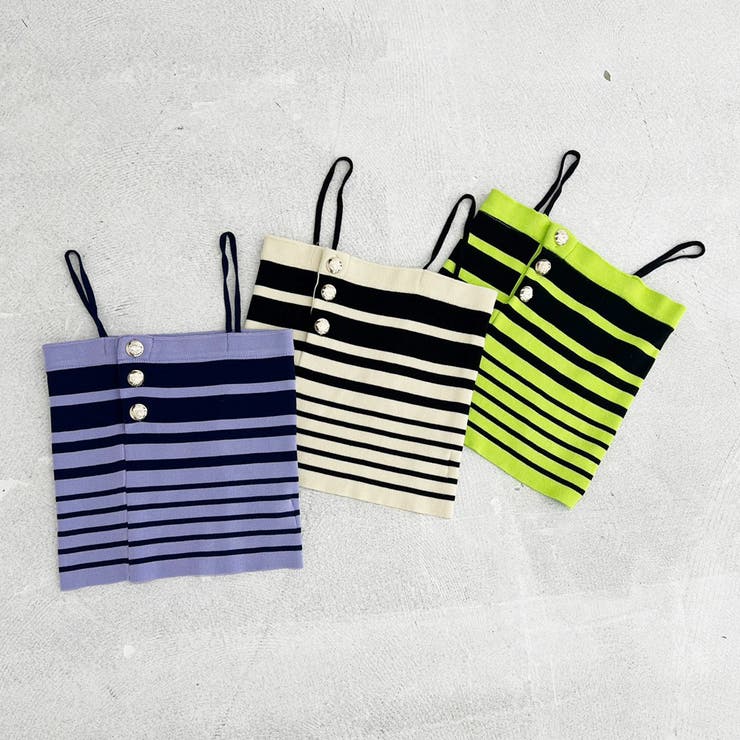 【2023新作】ボーダーキャミ キャミソール キャミ | STRIP CABARET  | 詳細画像3 