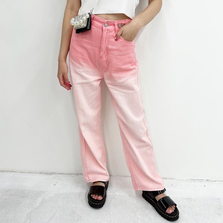 ピンク | 【2023新作】春夏 新作 デニムパンツ | STRIP CABARET 