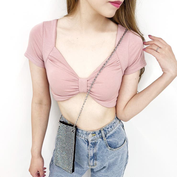 リボントップス パット入りトップス ミニトップス | STRIP CABARET  | 詳細画像10 