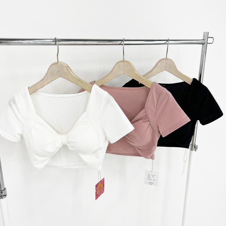 リボントップス パット入りトップス ミニトップス | STRIP CABARET  | 詳細画像2 