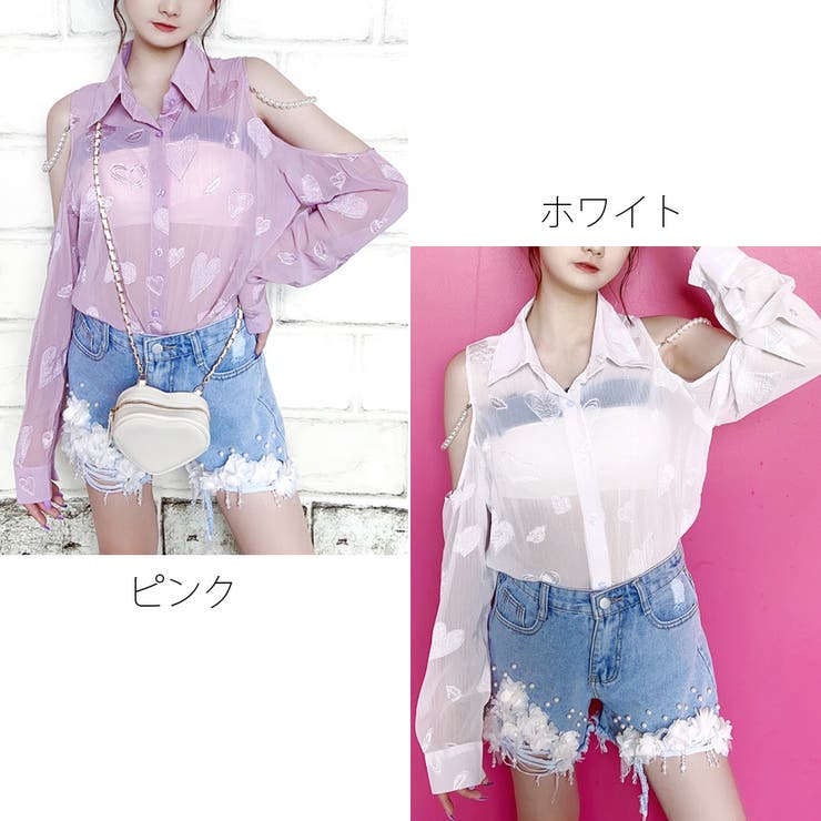 シフォンシャツ シャツ ブラウス | STRIP CABARET  | 詳細画像2 