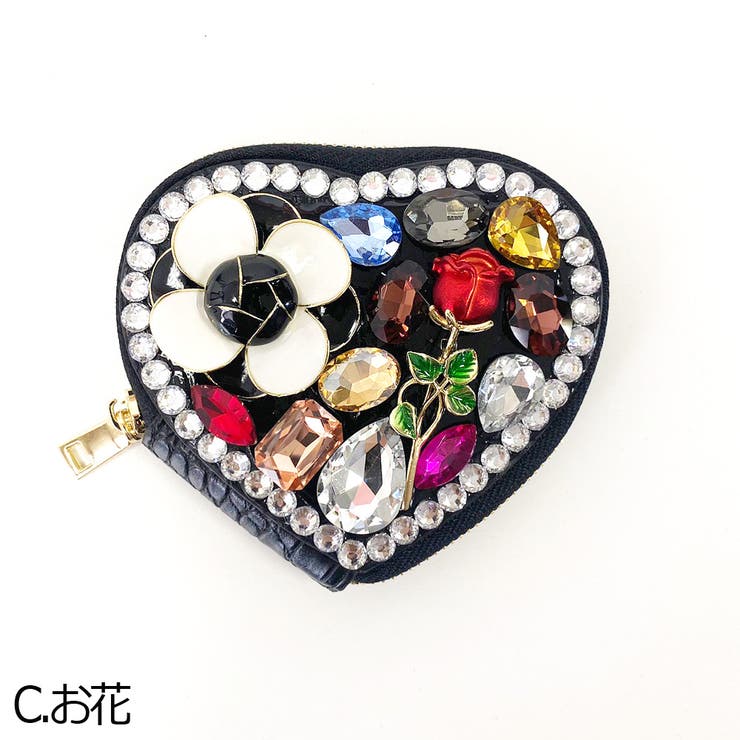 C.お花 | 【2022新作】小銭入れ 財布 ウォレット | STRIP CABARET 