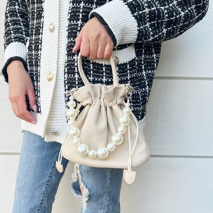 ベージュ | 【2022新作】バッグ 韓国 ショルダー | STRIP CABARET 