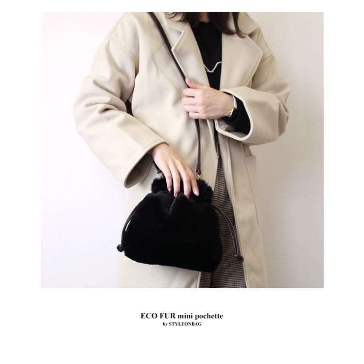 ファーバッグ レディース ショルダーバッグ[品番：STYB0000860]｜STYLE