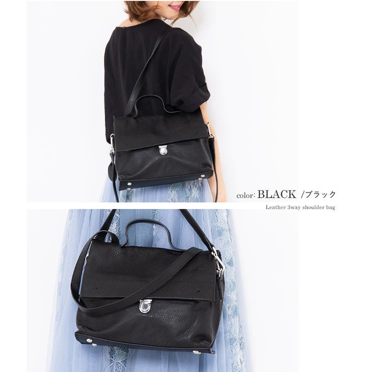 ショルダーバッグ レディース 本革[品番：STYB0000880]｜STYLE ON BAG ...