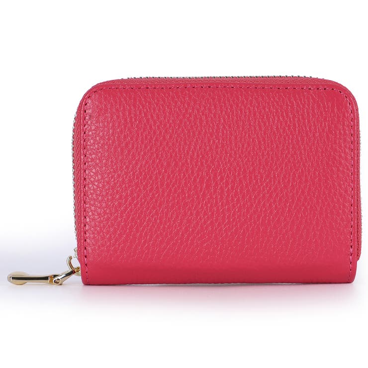 サーモンピンク×ゴールド | 小銭入れ メンズ 革 | STYLE ON BAG