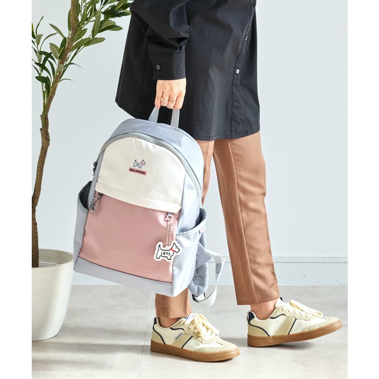 グレー/スモークピンク | BALMORAL リュック レディース | STYLE ON BAG