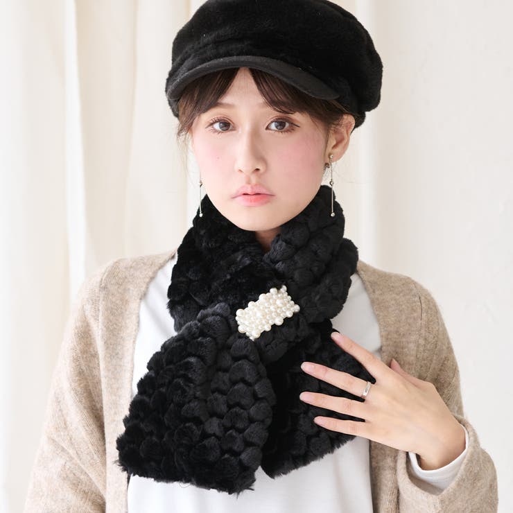 マフラー ティペットマフラー フェイクファー[品番：STYB0006846]｜STYLE ON BAG（スタイルオンバッグ）のレディース ファッション通販｜SHOPLIST（ショップリスト）