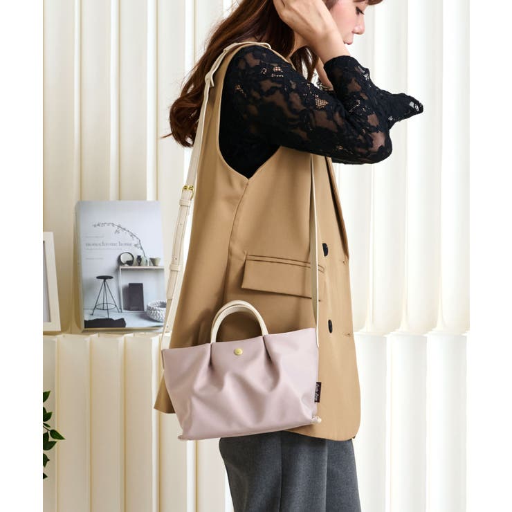 ラベンダー/アイボリー | Legato Largo ショルダーバッグ | STYLE ON BAG