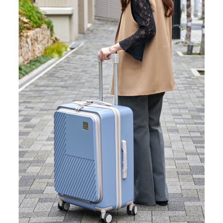 サックスブルー/グレー | Legato Largo キャリーケース | STYLE ON BAG