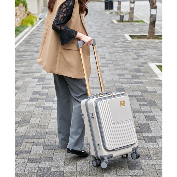 アイボリー/グレー | Legato Largo キャリーケース | STYLE ON BAG