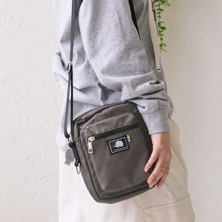 チャコール | スカンジナビアンフォレスト スマホ ショルダーバッグ | STYLE ON BAG