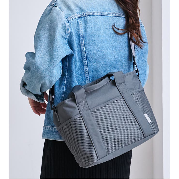 グレーデニムリメイクバッグ（L）No.799☆ハンドバッグ　マザーズバッグ グレーデニムリメイクバッグ（L）No.799☆ハンドバッグ マザーズバッグ