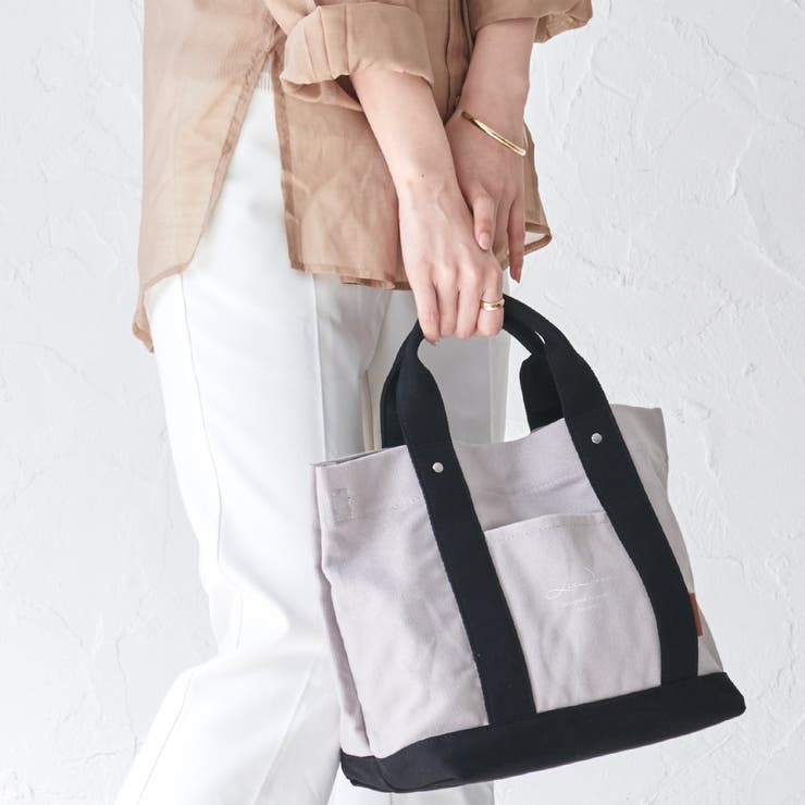 ライトグレー/ブラック | トートバッグ レディース バッグ | STYLE ON BAG