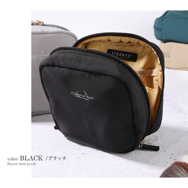 LIZDAYS 化粧ポーチ スクエア型 | STYLE ON BAG | 詳細画像20 