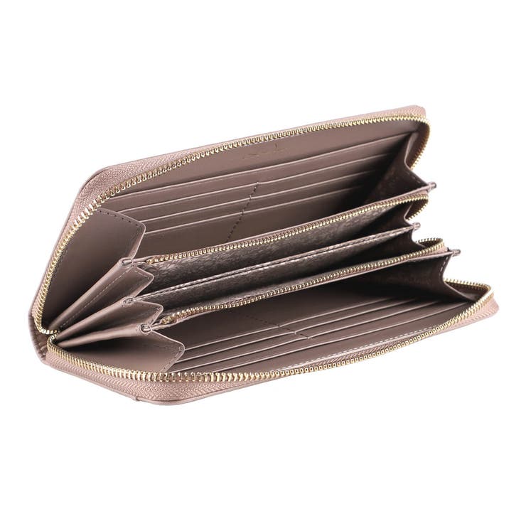 obm leatherオリジナル長財布です。在庫あります。 長財布 財布 レディース 牛革 本革 レザー カメリア ロング