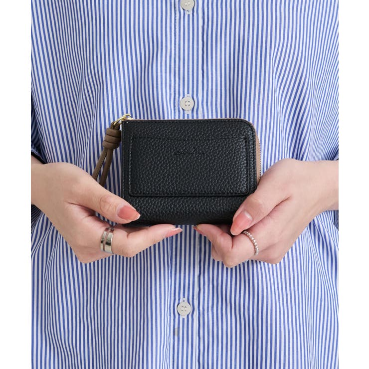 ブラック/グレーベージュ | 財布 レディース 薄い | STYLE ON BAG