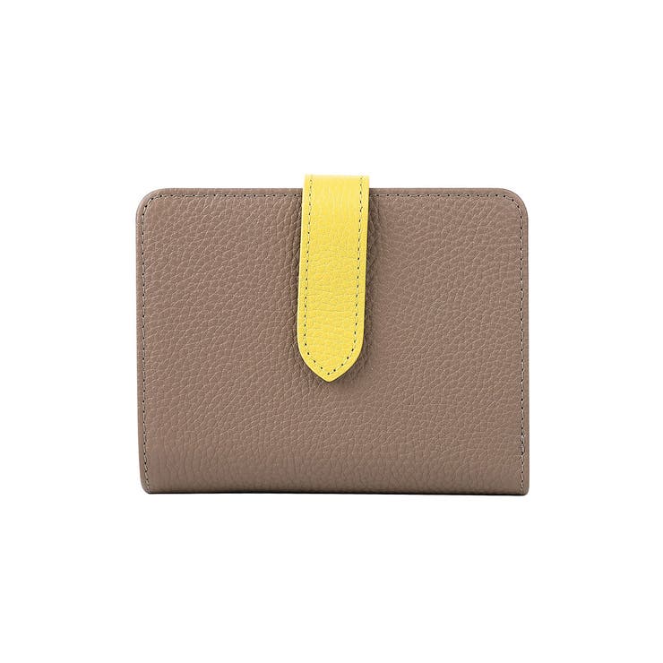 グレーベージュ/イエロー | LIZDAYS 財布 レディース | STYLE ON BAG