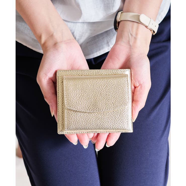 ゴールド | 二つ折り財布 レディース 小銭入れ | STYLE ON BAG