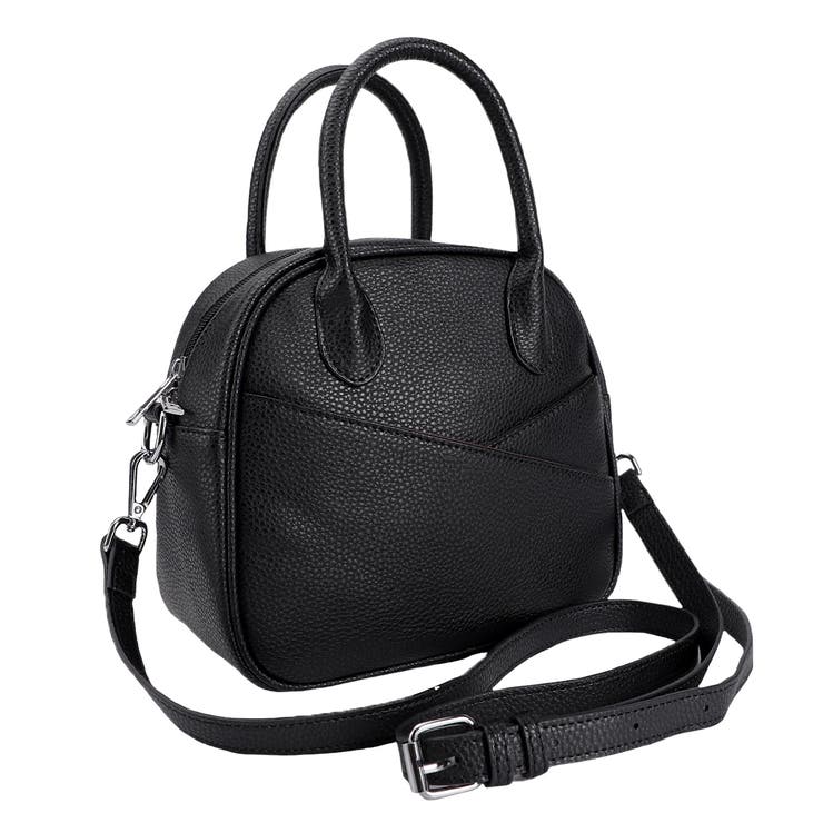 TENUVE Bord Black TF5SB012_10/韓国 ショルダーバッグ Medium black multi-pocket crossbody bag