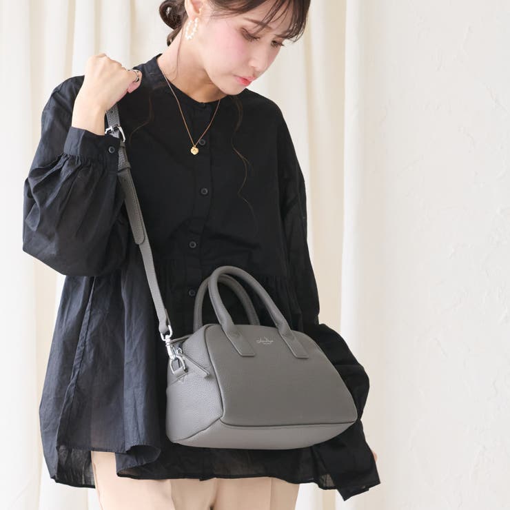 2WAYギャザーハンド バッグ / | ファッション通販 【公式通販