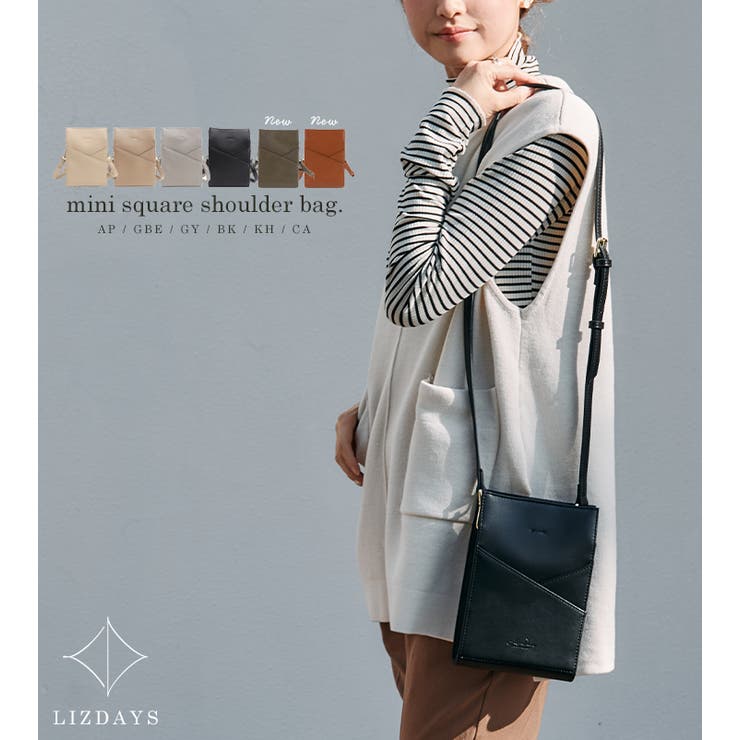 ショルダーバッグ・ポシェット ILLIGO Triangle Pocket Bag 4BFT678 ポーチ付き ショルダーバッグ | Bagoodtimeshop