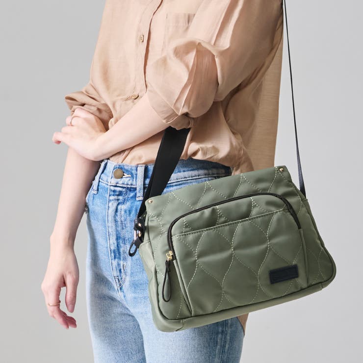 スモークグリーン/ブラック | ショルダーバッグ レディース ななめ掛け | STYLE ON BAG