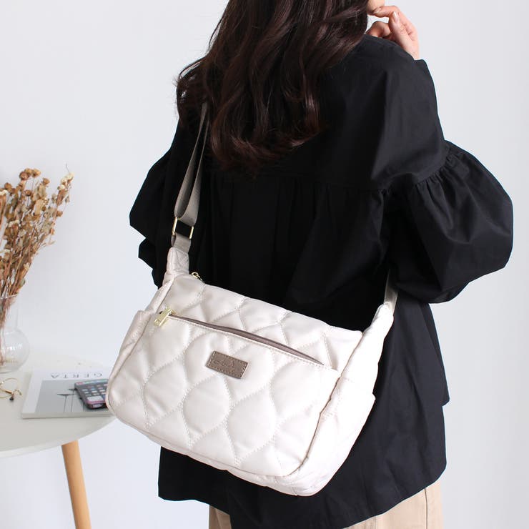 キルティング ショルダーバッグ レディース[品番：STYB0007040